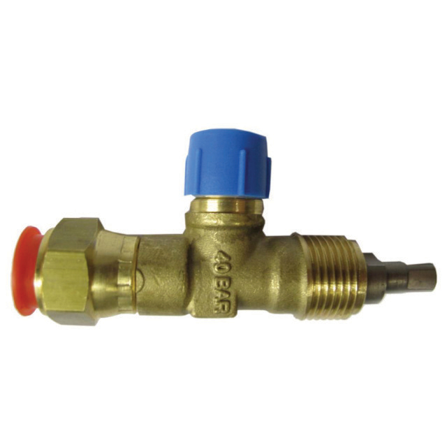 1674844 Afsluiter S-9106V 3/8" SAE verticaal