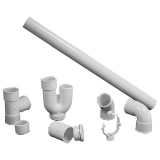 5166574 Afvoerbocht wit 20mm 45° PVC