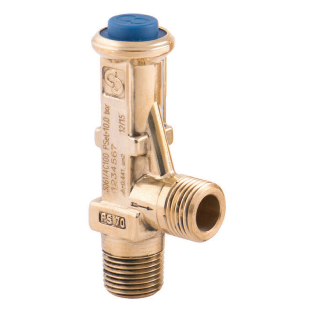 5218150 Veerveiligheid 3061/2C460 1/4 NPTx3/8 G uxu 46 bar(G)
