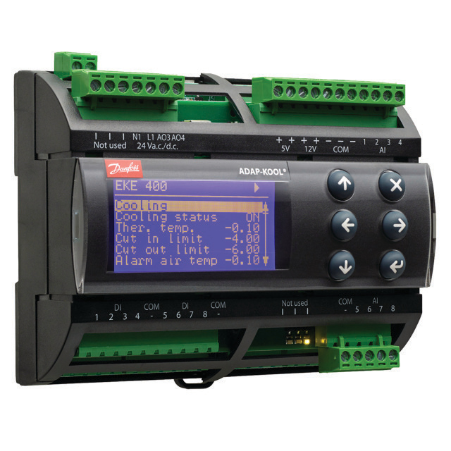 6445067 Verdamperregelaar EKE 400 met display 230V industr. toep.