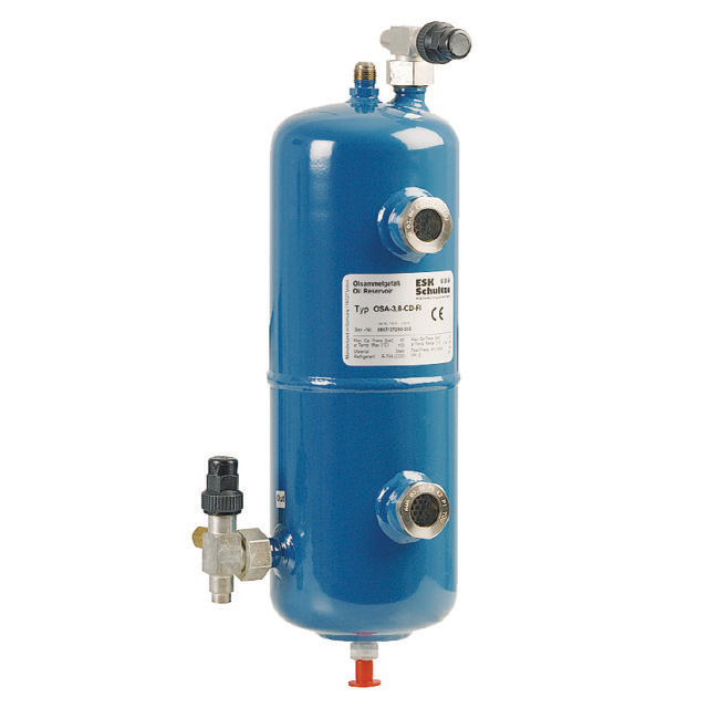 4862248 Oliereservoir OSA-5.7-CD 45 bar inhoud 5,7 ltr. tbv R744