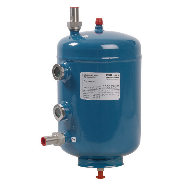 3948290 Oliereservoir OSA-18-FL1 16 mm sold./las tbv R290/R717, NH3