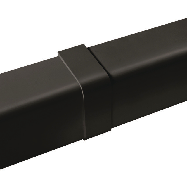 4618635 Verbindingsstuk 0804GC-B 80mm (80x60) zwart