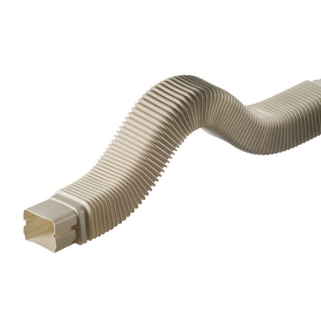 4774477 Leidinggoot 0811GF 80mm flexibel RAL 9001