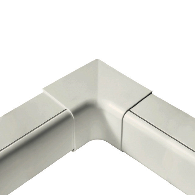 7799312 Bocht 0905AI 90° 90mm binnen RAL 9001