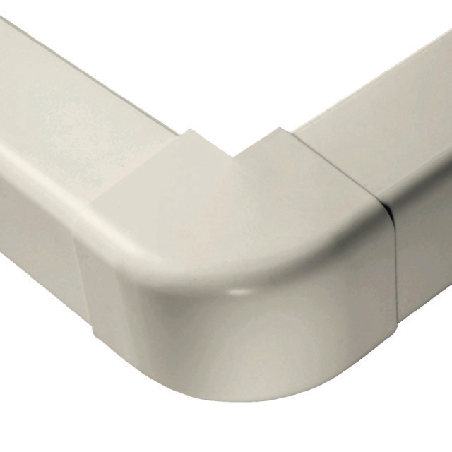 5547976 Bocht 1206AEW 90° 110mm (110x75) buiten wit
