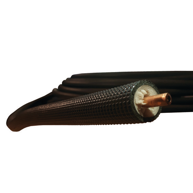 6924106 Geïsoleerde koelleiding S230 1/4" BL-S1,d0 rol à 30 mtr zwart