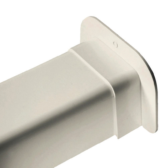 2271648 Muur-/vloerrozet 0610PM 60mm RAL 9001