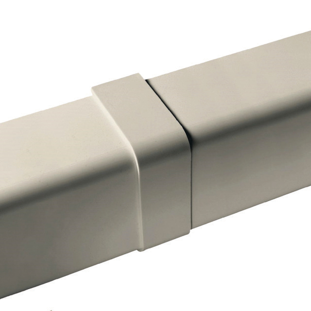 3491017 Verbindingsstuk 0604GC 60mm (60x45) RAL 9001