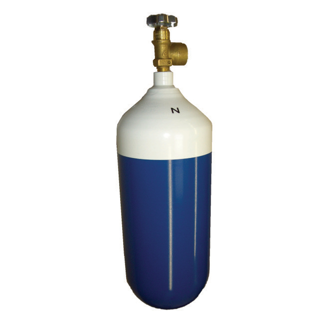 9272388 Cilinder 1003408 zuurstof 4 ltr. leeg, zonder voet