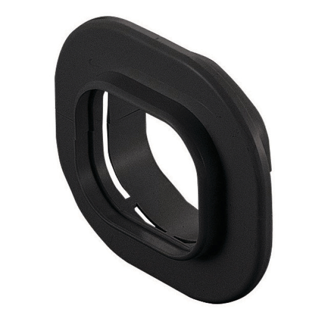 7702852 Plafond/wand rozet SWC-100-K Zwart