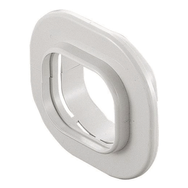 9139714 Plafond/wand rozet SWC-140-W Wit