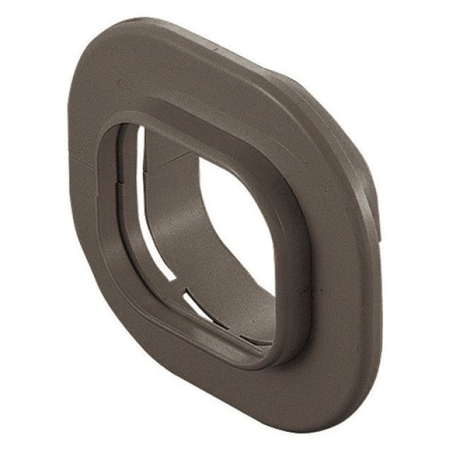 1375824 Plafond/wand rozet SWC-77-B Bruin