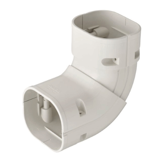 9803274 Verstelbare bocht 45-90° SCS-100-W Wit