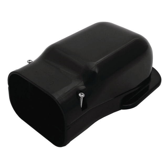 9622571 Afdekkap muur SW-100-K Zwart