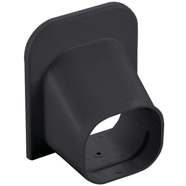 1612610 Plafond/wand eindstuk SP-77-K Zwart