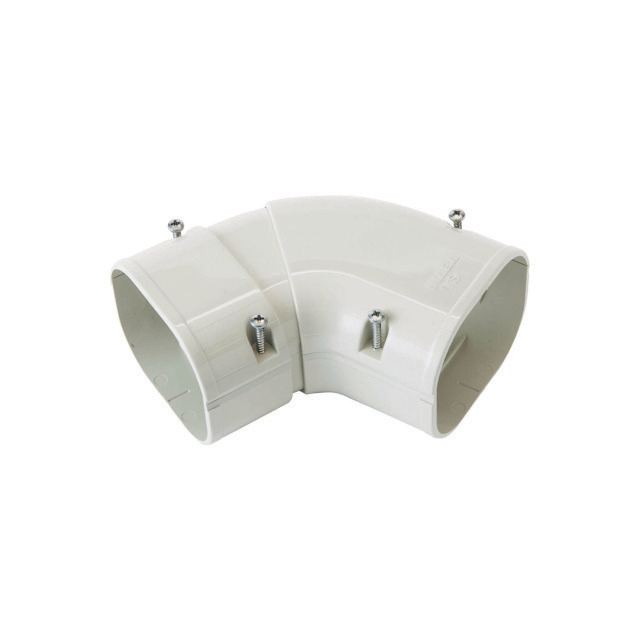 7879770 Verstelbare platte bocht 45-90° SKS-77-W Wit