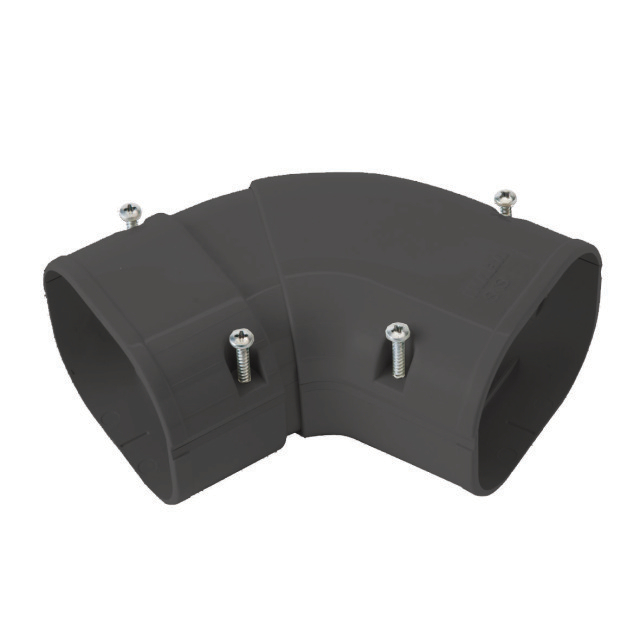 3478300 Verstelbare platte bocht 45-90° SKS-77-K Zwart