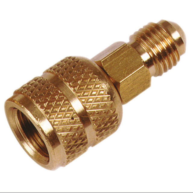 4548686 Adapter QCS-5 voor R410A mtrst 5/16" inw. SAEx1/4" uitw. SAE