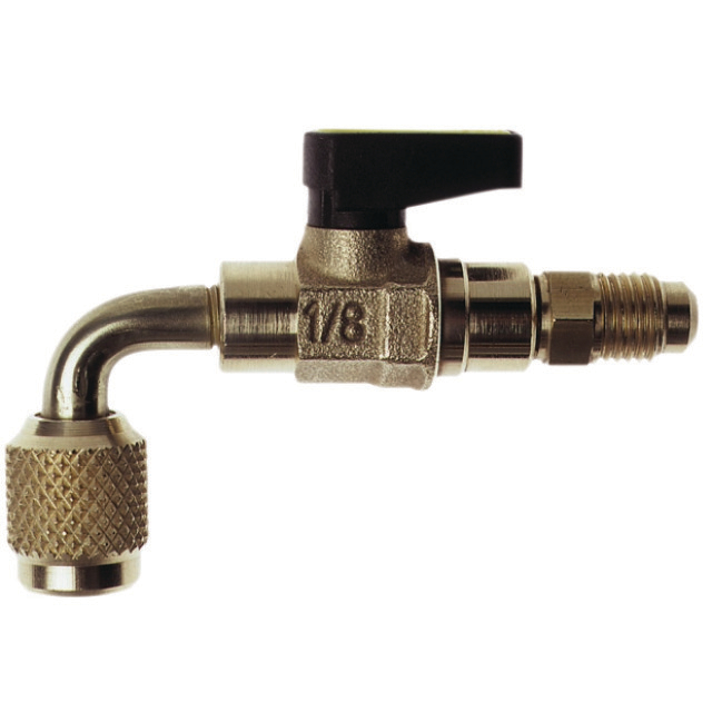 9922856 Kogelafsluiter BVA-04R 90° 1/4FLx1/4FL rood