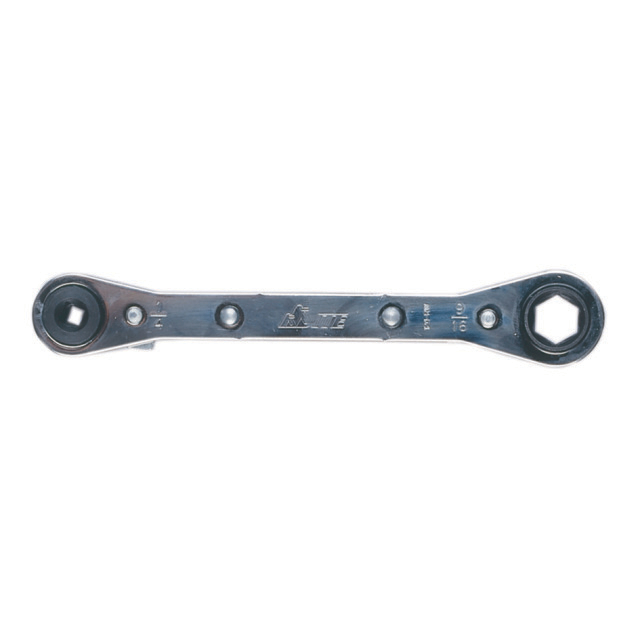 1211835 Ratelsleutel 124-RW 9/16" 1/2": hex 1/4" 3/16"