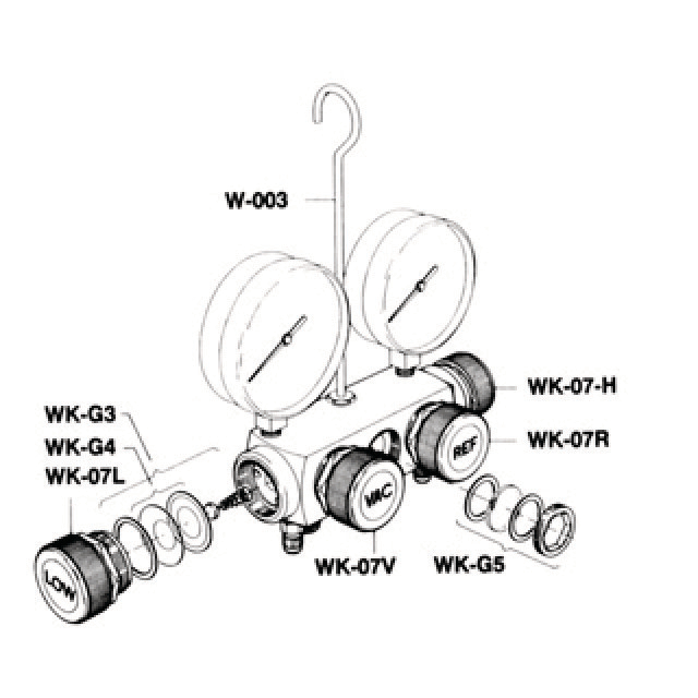 9886006 Reparatieset MB-EP-V2 externe onderdelen kit MB-AD
