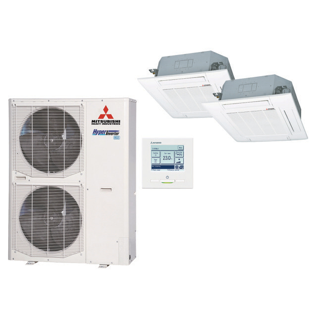 4828212 Cassette duo-split set FDT100 Hyper inverter 10,0 kW
