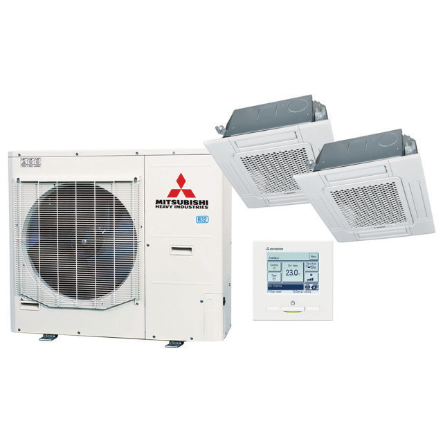 7141690 Cassette 60x60 duo-split set FDTC100 Micro inverter 10,0 kW