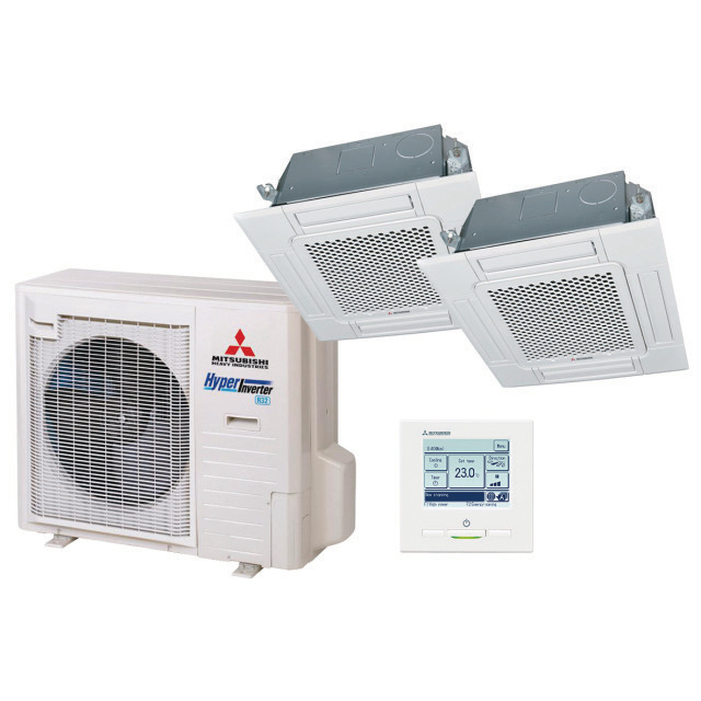 6248836 Cassette 60x60 duo-split set FDTC71 Hyper inverter 7,1 kW
