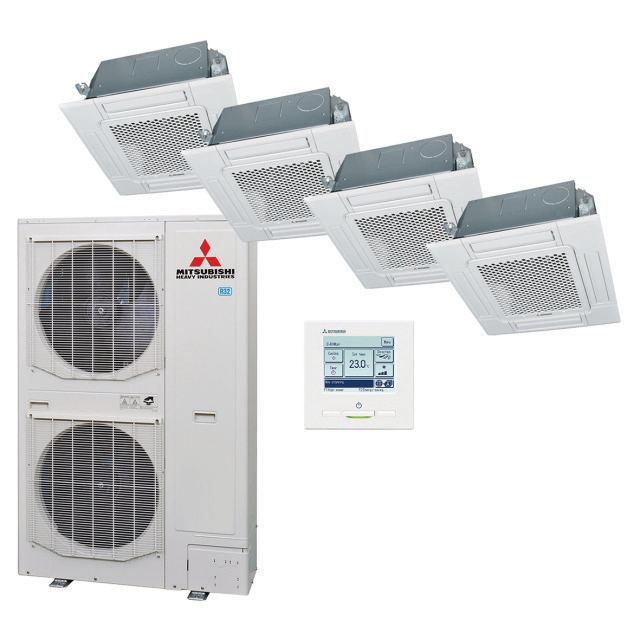 3493684 Cassette 60x60 quattro-split set FDTC200 Micro inverter 20,0 kW