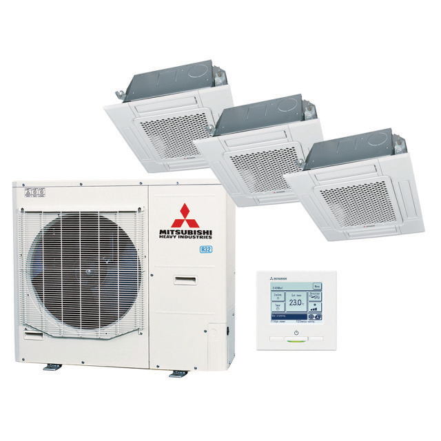 1210338 Cassette 60x60 triple-split set FDTC140 Micro inverter 14,0 kW
