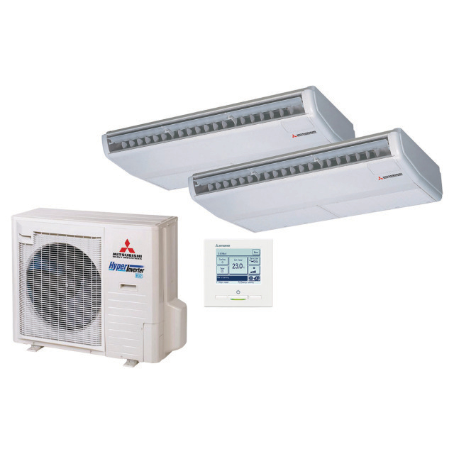 2566745 Plafondonderb. duo-split set FDE71 Hyper inverter 7,1 kW