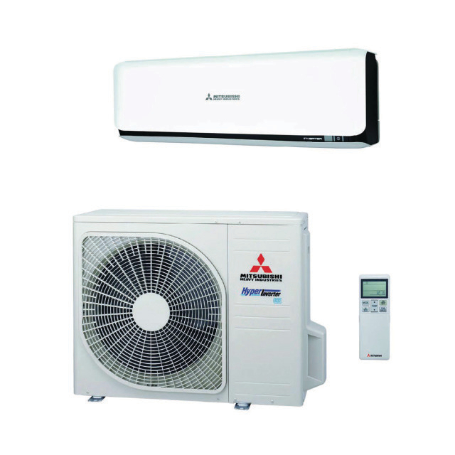 2724901 Wand single-split set SRK20ZSX-WB 2,0 kW Contrast zwart-wit