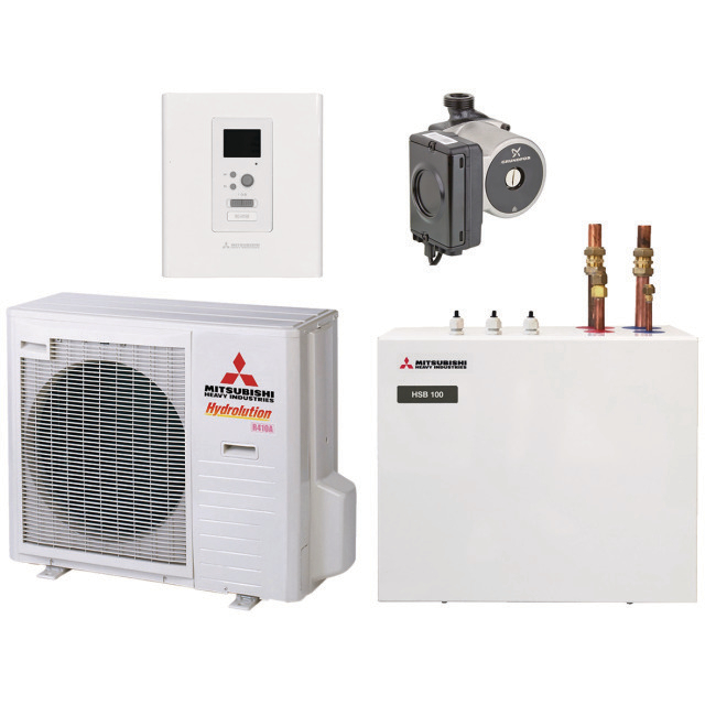 2140754 Warmtepomp lucht-water Hydrolution Splitbox set HSB100-W 8,3 kW R410A (v)