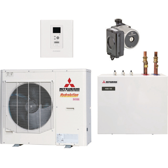 3365610 Warmtepomp lucht-water Hydrolution Splitbox set HSB100-W 9,2 kW R410A (v)