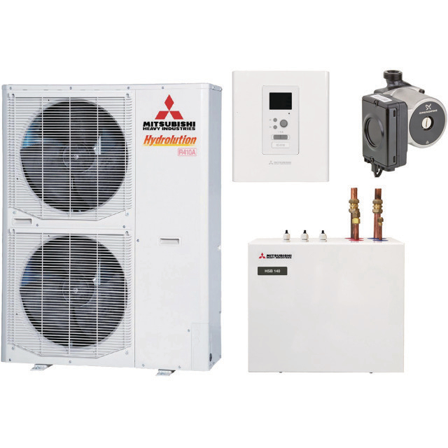 7054505 Warmtepomp lucht-water Hydrolution Splitbox set HSB140 16,5 kW R410A (v)