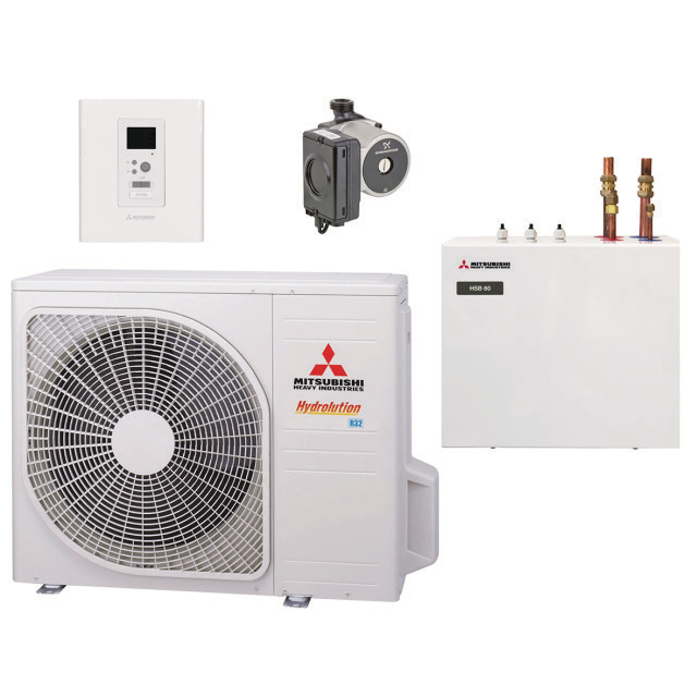 2973327 Warmtepomp lucht-water Hydrolution Splitbox set HSB60-W 6,0 kW R32 (v)