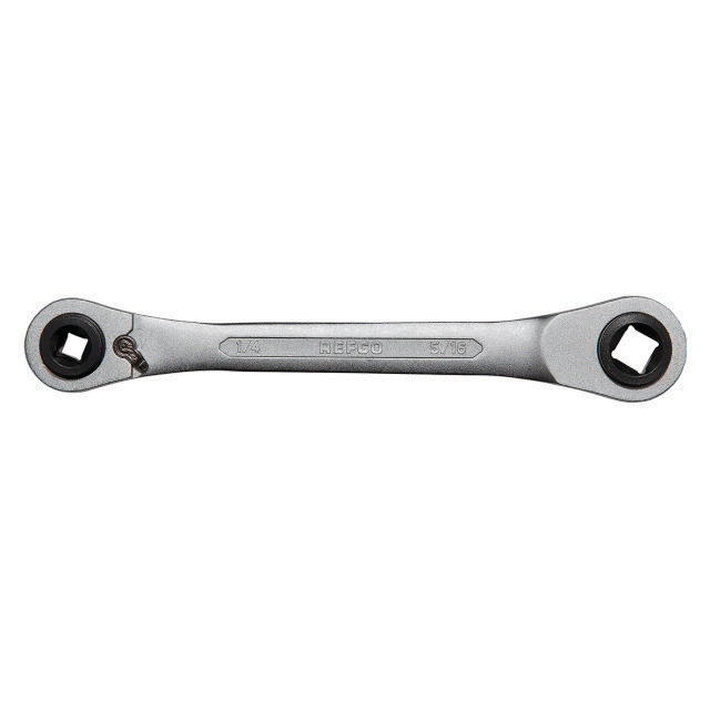6603144 Ratelsleutel SW-127-C vierkant: 1/4" x 3/8" en 3/16" x 5/16"