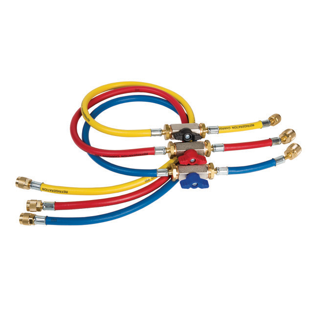 9837881 Vulslangset CCL-36-CX-1/2"-20UNF R410A 36"/90cm kogelafsluit