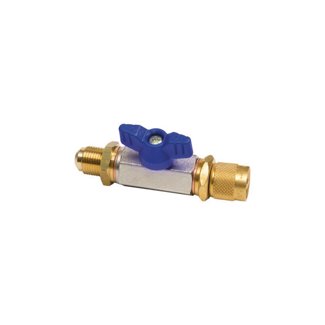 8307467 Afsluiter CX- 3/8" SAE-B blauw, 3/8" SAE