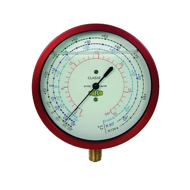 1831336 Manometer R5-320-M-R134a 80mm, 1/8" NPT