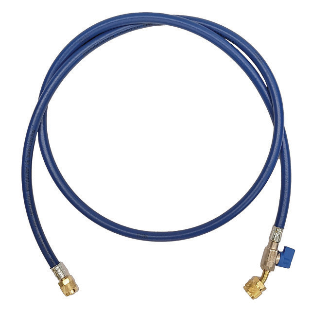 3625026 Vulslang CA-CL-60-B-5/16“SAE-45° met kogelafsluiter blauw
