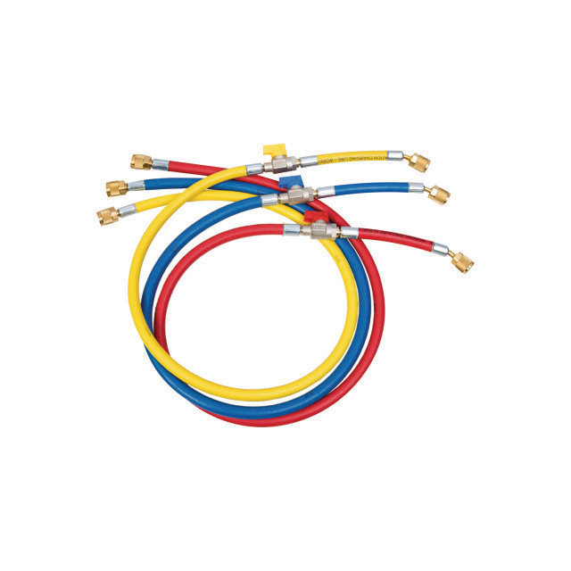 4671914 Vulslangset CCL-36-CA 1/4" SAE 36"/90cm met kogelafsluiter
