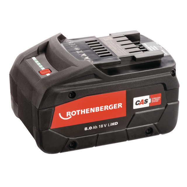 9758672 Accu 1000002549 voor Romax Compact TT en 4000, Li-HD 18V/8,0Ah
