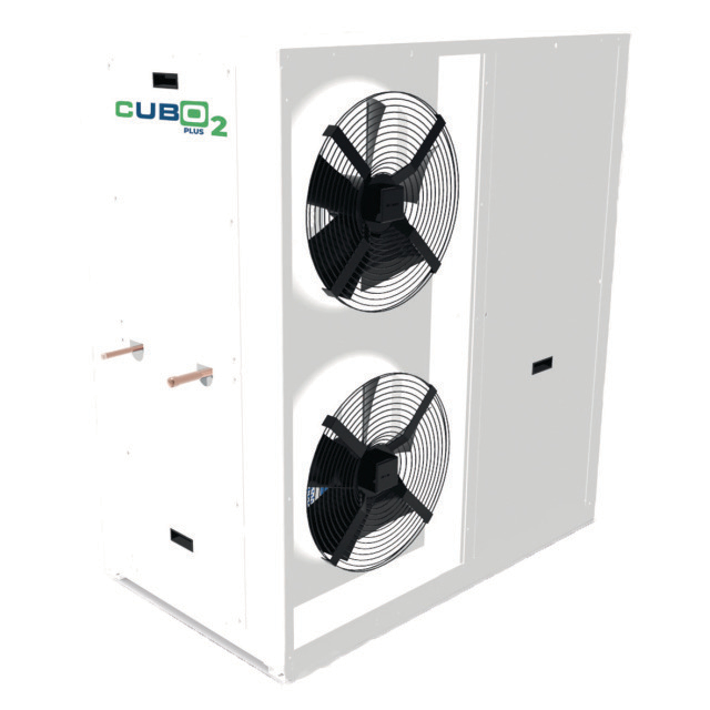 1072941 Cubo2plus UMT 036 MTDX CO2 aggregaat met 37L vat en epoxy coating