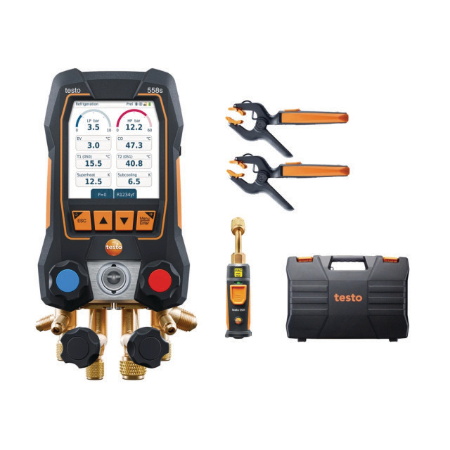 6953000 Manifold Testo 558s Smart Vacuüm Set