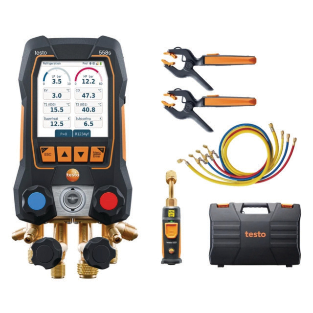 1046925 Manifold Testo 558s Smart Vacuüm Set