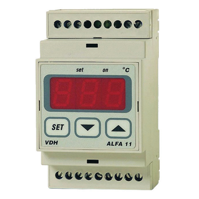4917711 Thermostaat ALFA 11 DP -10/+40°C 230VAC 1-traps