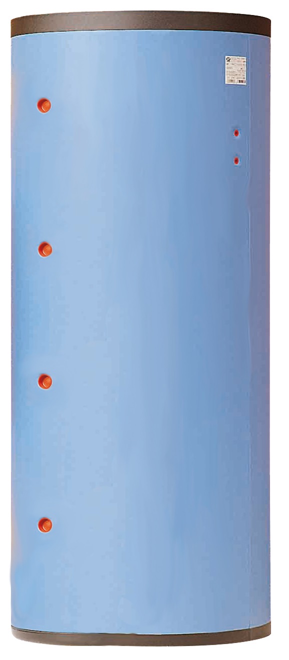 7595912 Lapesa: Buffertank G
Buffertank G-80-I/F 80L t.b.v. gesloten circuits. 
Met thermische PU isolatie afgewerkt met blauwe bekleding (RAL5015)
8430352011911