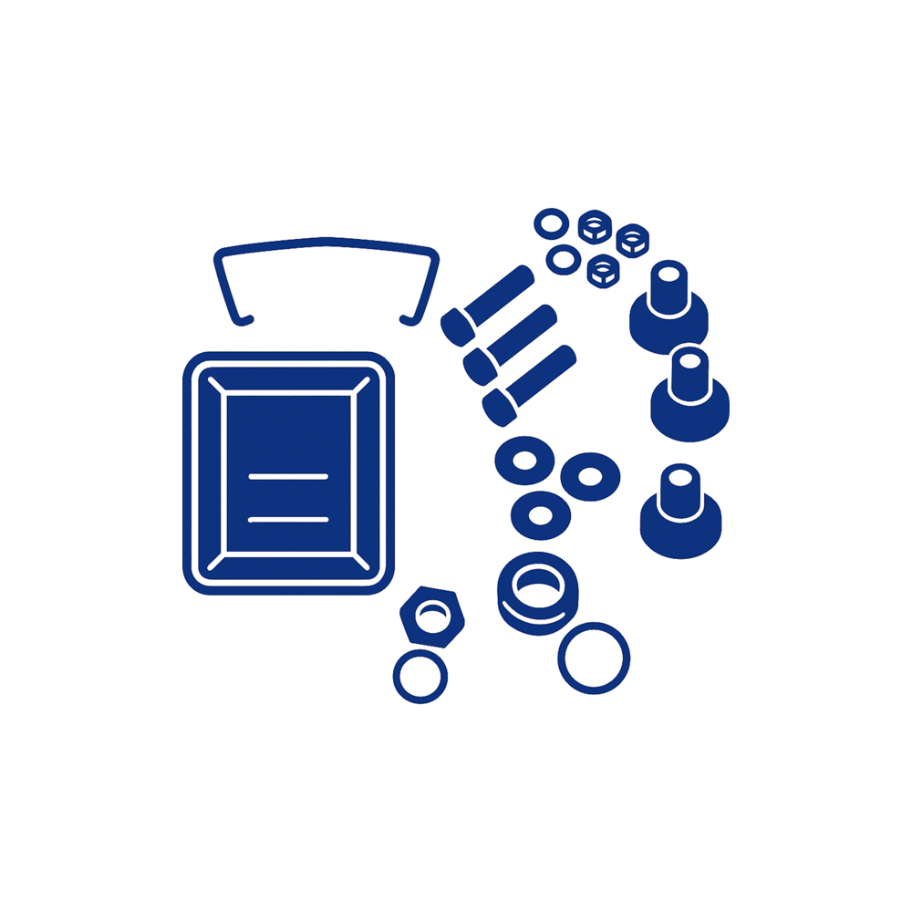 Reserveonderdelen en accessoires voor compressoren